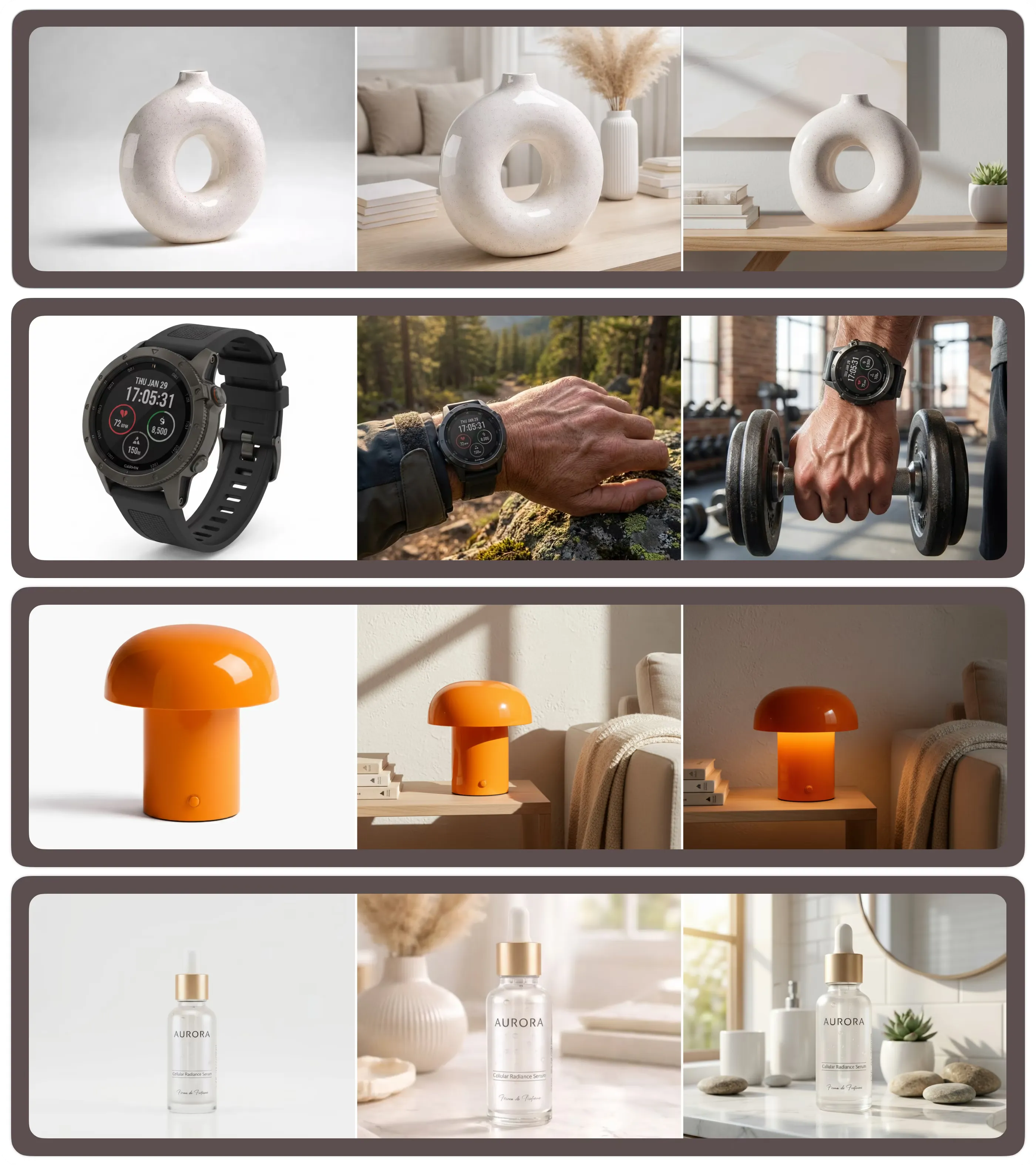 AI-generated content examples