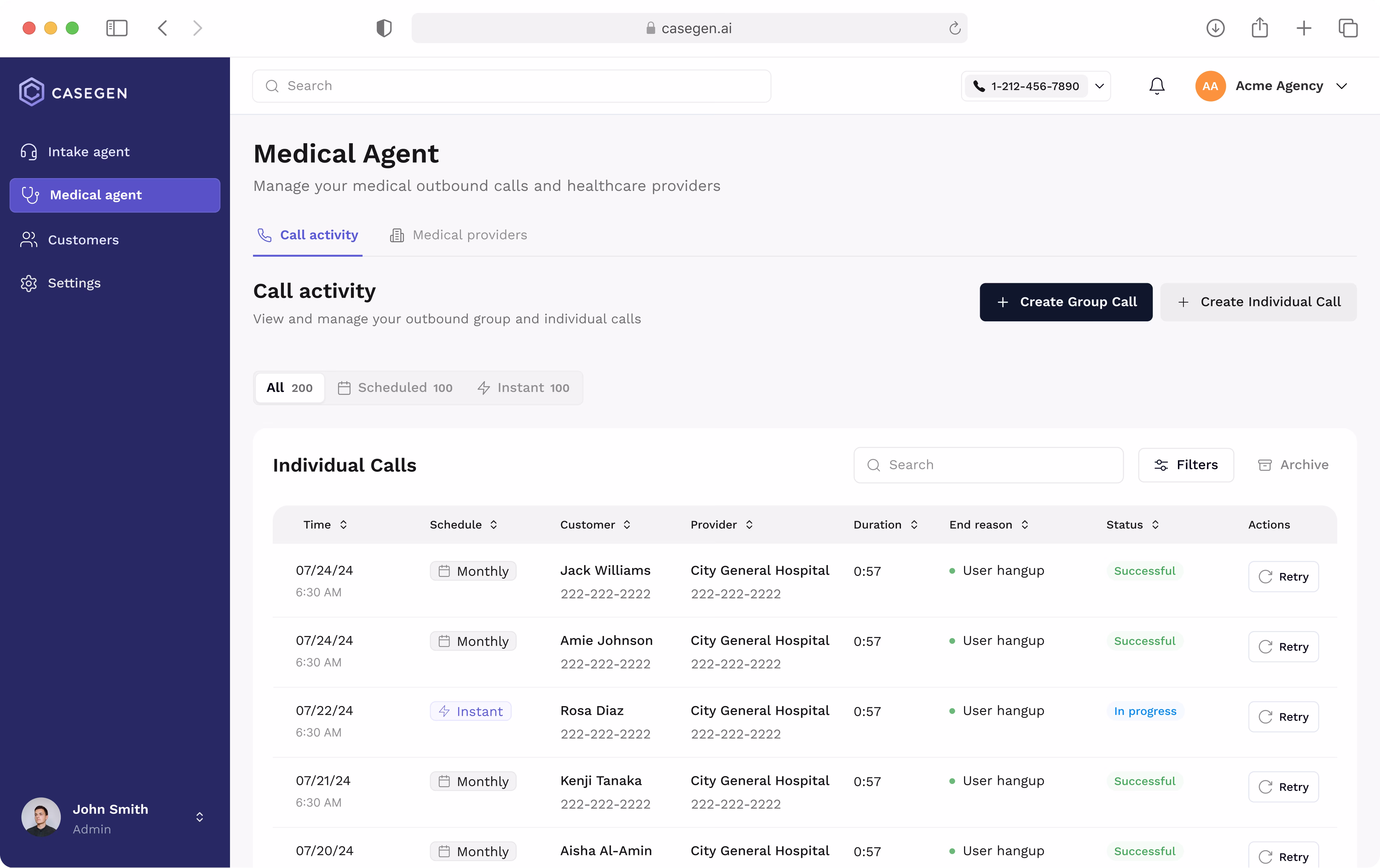 Casegen AI Platform