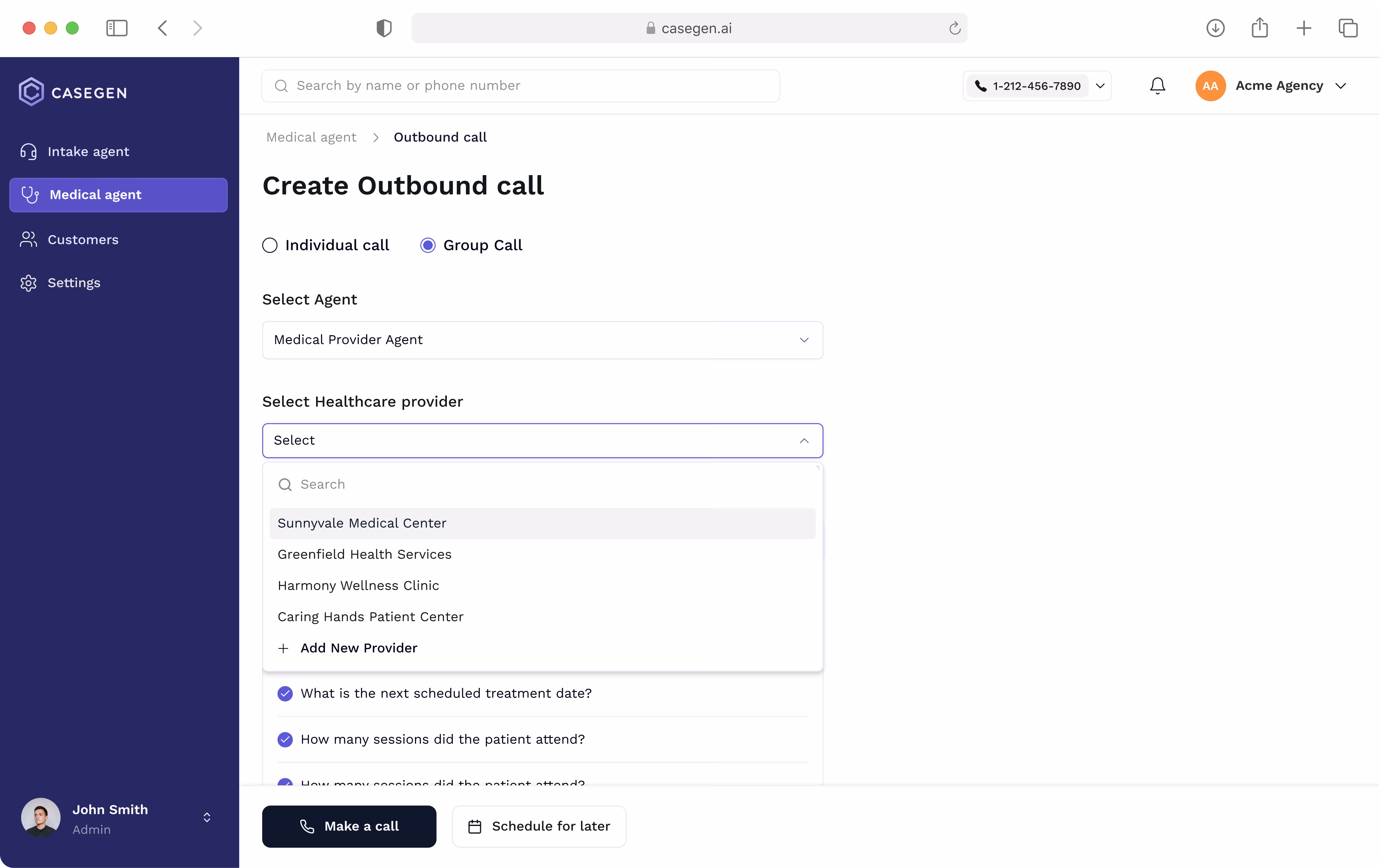 Casegen AI Platform